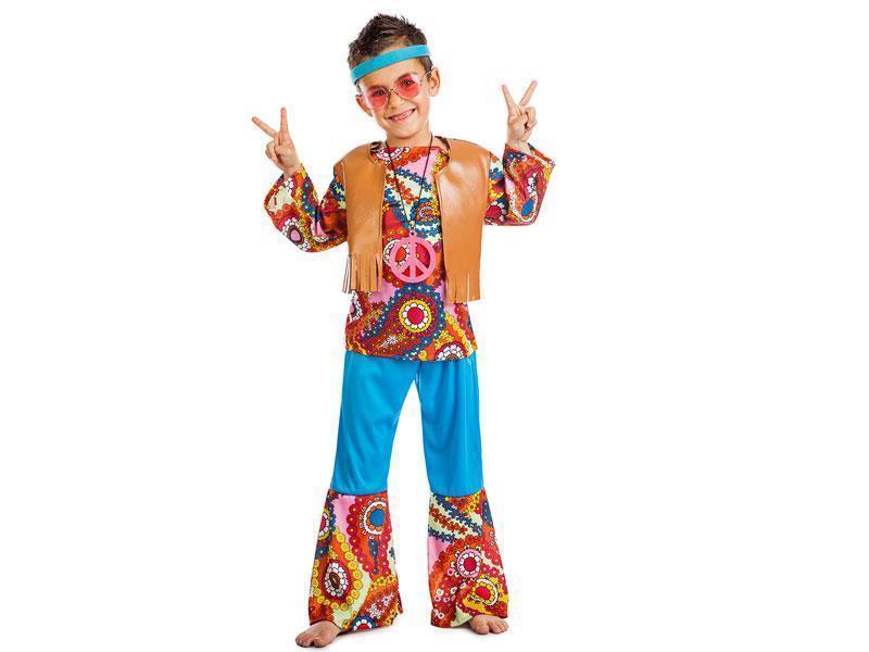 DISFRAZ HIPPIE CHALECO NIÑO 3748 ≫ Plasticosur