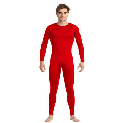 bany5856-mono-hombre-color-rojo-spandex-s
