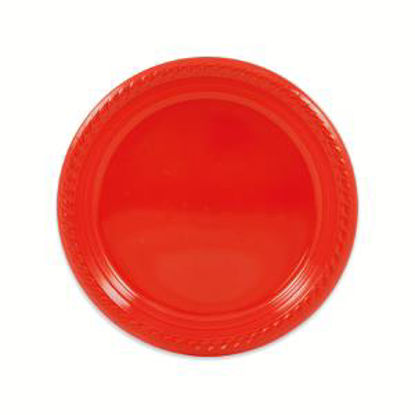 maxi1084-plato-llano-redondo-10u-premium-rojo-26cm