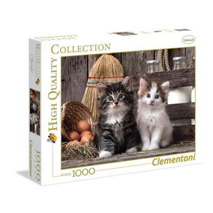 clem39340-puzzle-lovely-kittens-gatos-1000pz