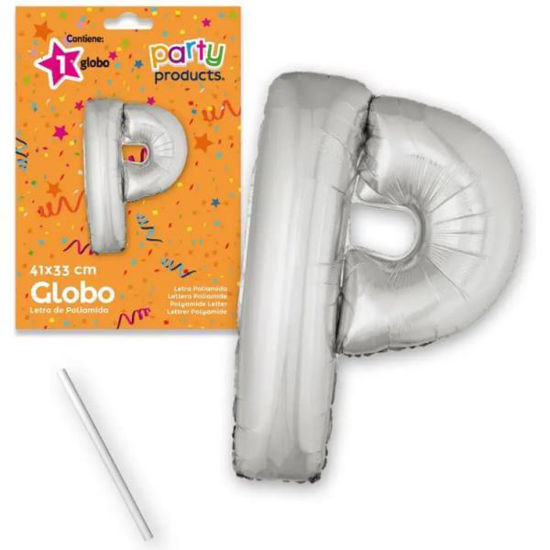 juin68664-globo-letra-p-poliamida-plata-41x33cm-68664