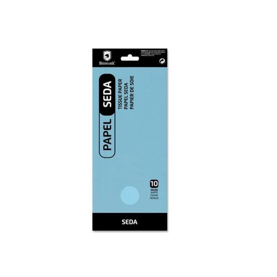 poes326610-papel-seda-liso-azul-claro-10-hojas