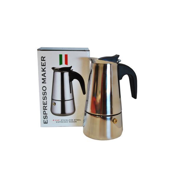 CAFETERA INDUCCION INOX 4 TAZAS al por Mayor ≫ Plasticosur