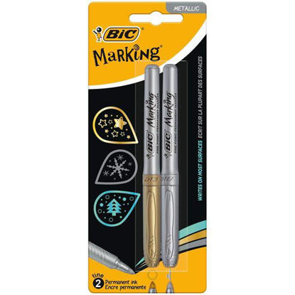 poes327816-rotulador-permanente-bic-oro-plata-2u-blister