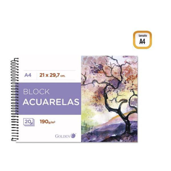 poes324280-block-dibujo-acuarela-a4-190gr-20-hojas