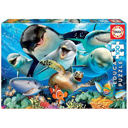 educ18062-puzzle-selfie-bajo-el-agua-100pz