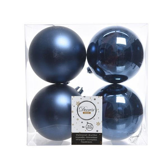 kaem22186-bola-lisa-azul-noche-10cm-4u-