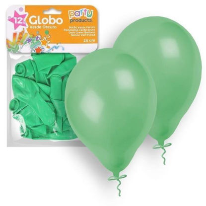 juin68395-globo-verde-oscuro-23cm-12u-