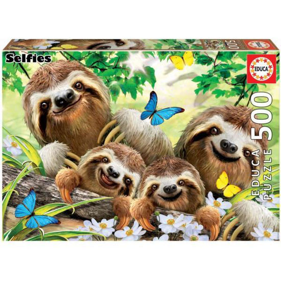 educ18450-puzzle-familia-de-perezosos-fscr-500pz