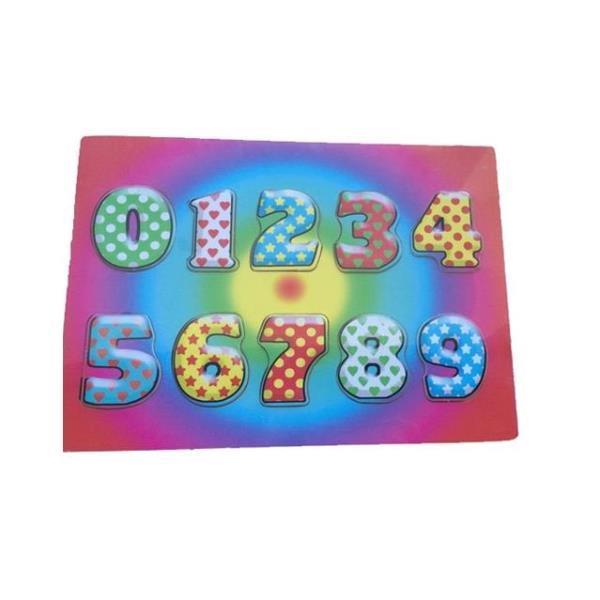 PUZZLE MADERA NUMEROS 29.5X21.5X0.8CM ≫ Plasticosur