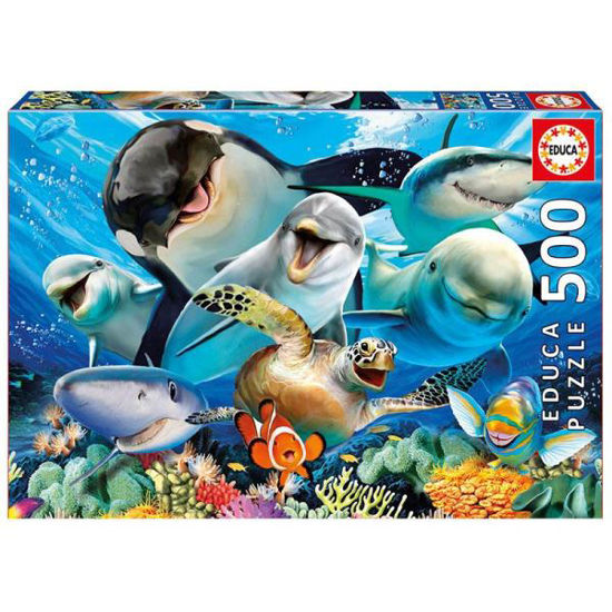 educ17647-puzzle-500pz-selfie-bajo-