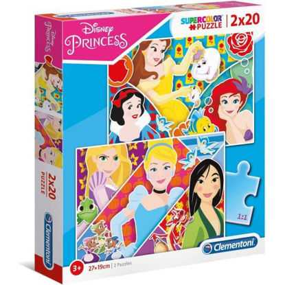 clem24766-puzzle-princess-2x20pz