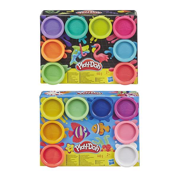 Panda emocionante siga adelante PLASTILINA PLAY-DOH PACK 8 BOTES ≫ Plasticosur