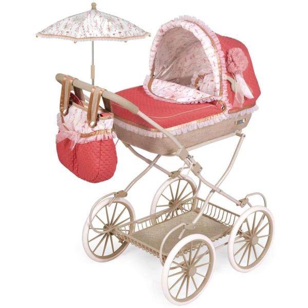 CARRO GEMELAR GRIS PLEGABLE MUÑECA 45CM al por Mayor ≫ Plasticosur