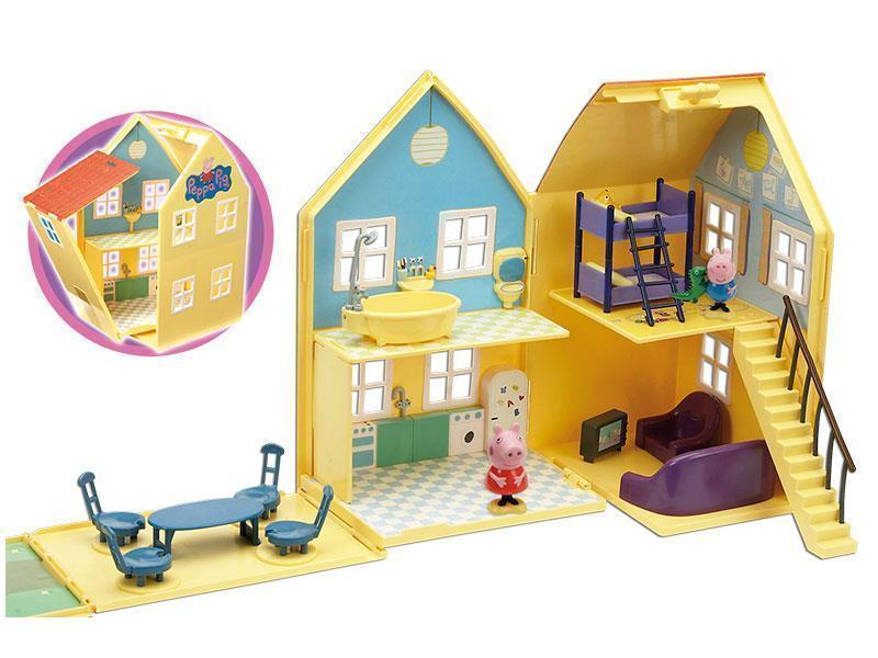 CASA PEPPA PIG C/FIGURA+ACCESORIOS 84212 al por Mayor ≫ Plasticosur