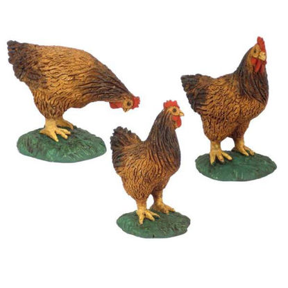 oliv28051-gallina-marmolina-10-12cm