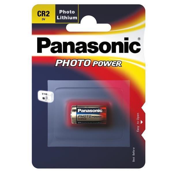 PILA LITIO CR2 3V. 1U. PHOTO POWER PANASONIC al por Mayor ≫ Plasticosur