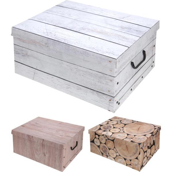 Caja carton decorativa barroco 55l 45x35x35cm, Altuna-bikain-dicoal-mottez  - Tienda de bricolaje - BricoCentro-Extremeño-Almendralejo