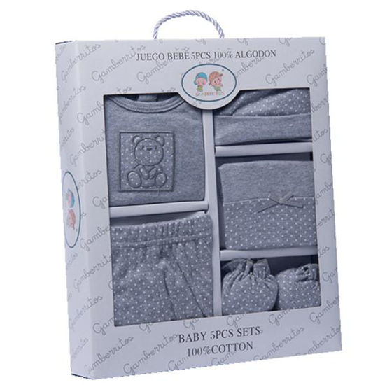 dora60942-ropa-bebe-gris-set-5pz