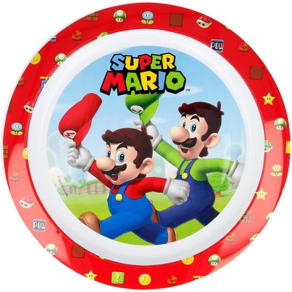 PLATO MICROONDAS KIDS SUPER MARIO al por Mayor ≫ Plasticosur