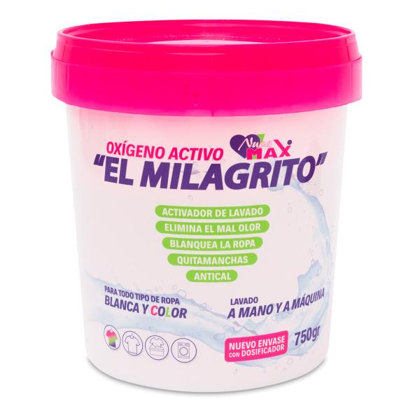 DETERGENTE OXIGENO ACTIVO EL MILAGRITO al por Mayor ≫ Plasticosur