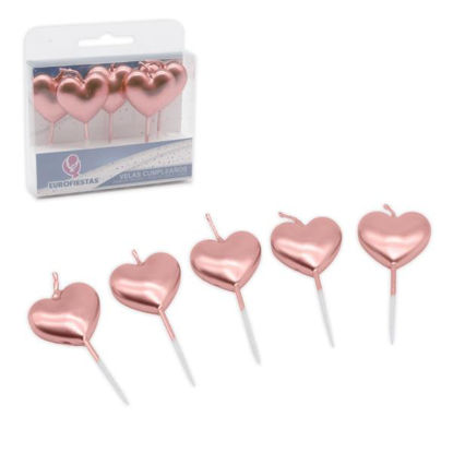 fies61331-vela-5u-corazon-oro-rosa