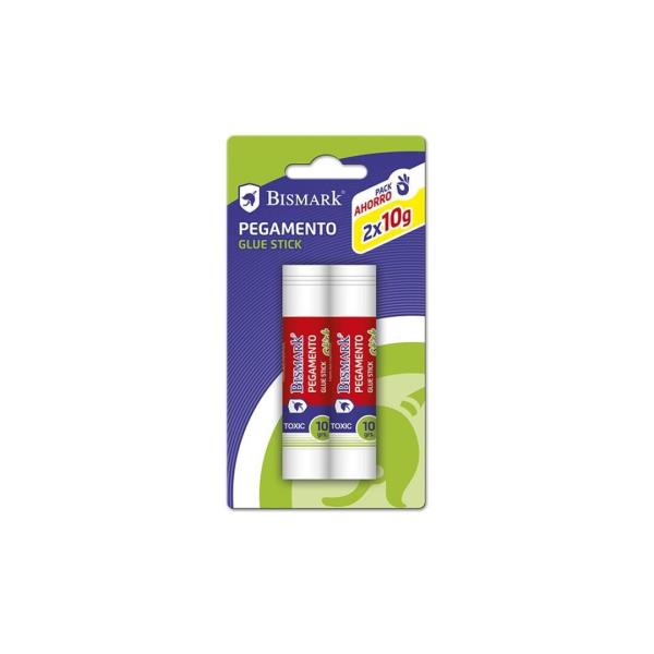 PEGAMENTO BARRA 2X10GR 2U. BISMARK al por Mayor ≫ Plasticosur