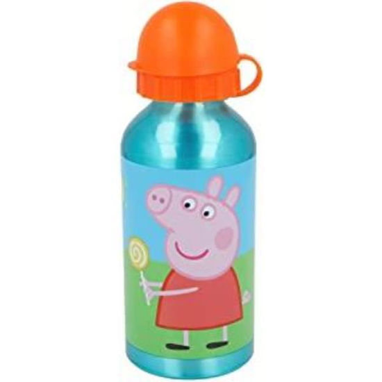 stor48634-botella-aluminio-peppa-pi