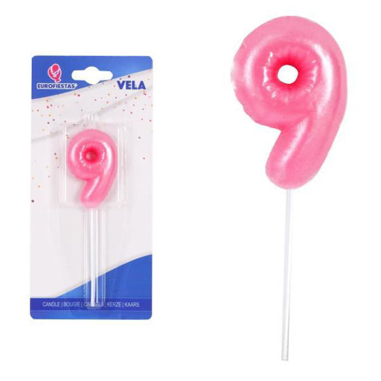 fies61359-vela-chubby-rosa-nº-9