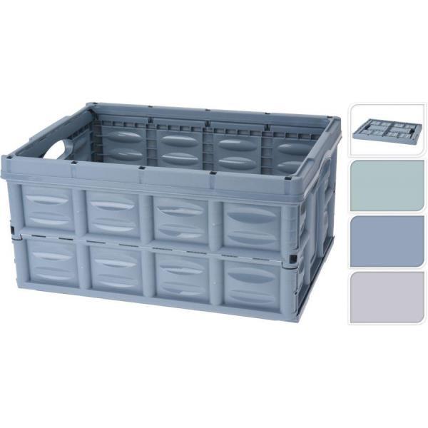 CAJA PLEGABLE PLASTICO 45L STDO 3 COLORES al por Mayor ≫ Plasticosur