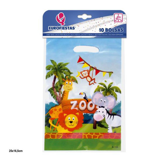 fies35059-bolsas10-25x16-5cm-zoo