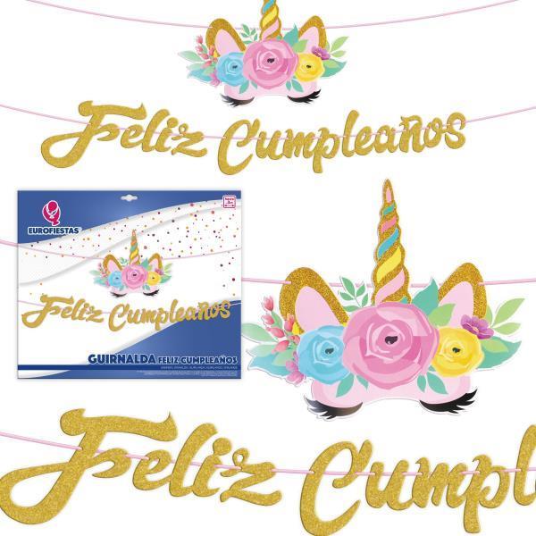 Guirnalda feliz cumpleaños