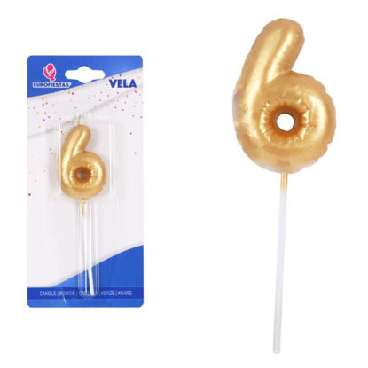 fies61366-vela-chubby-oro-nº-6