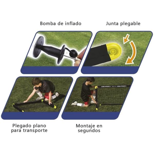 Portería de Fútbol plegable, Gimnasios