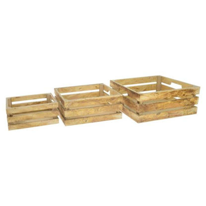 Caja de infusiones madera ratán natural - Pompas y Regalos