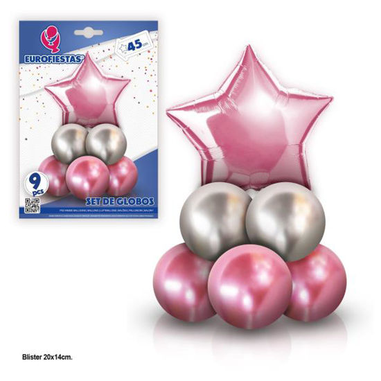 fies11396-globos-c-estrella-rosa-9p