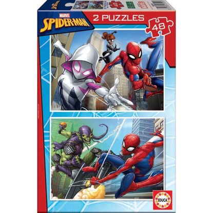 educ18099-puzzle-spider-man-2x48pz