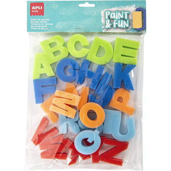 apli17465-sello-esponja-letras-26u-