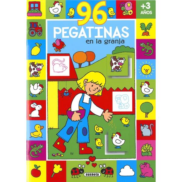 LIBRO EN LA GRANJA 96 PEGATINAS al por Mayor ≫ Plasticosur