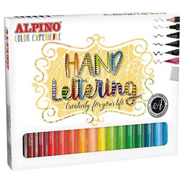 Pack Cuaderno de lettering y rotuladores para lettering