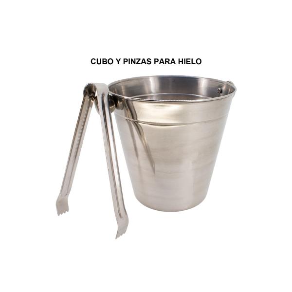 6 Cubos De Hielo De Acero Inoxidable + Pinza – LIBRERIA GASTRO