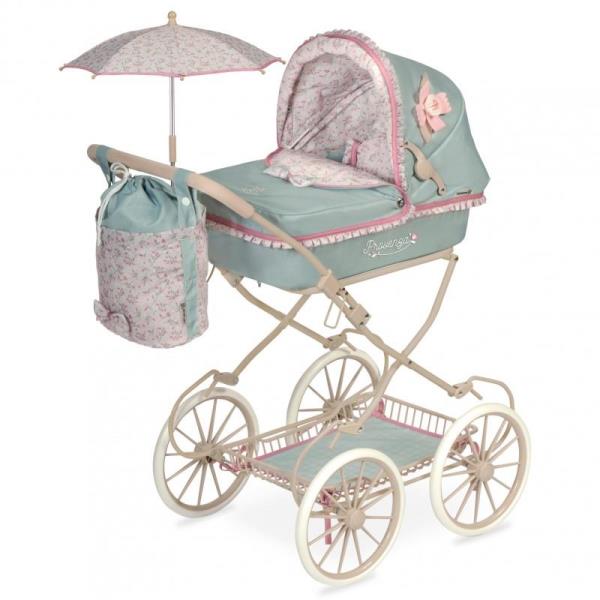 CARRO GEMELAR GRIS PLEGABLE MUÑECA 45CM al por Mayor ≫ Plasticosur