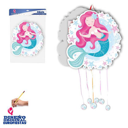 fies70129-pinata-sirena-estrellas-d