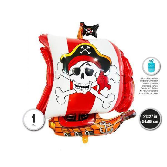 tila57027-globo-mylar-barco-pirata-