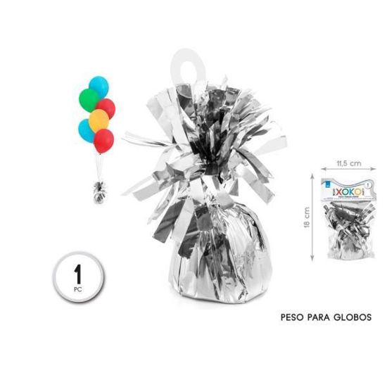 tila54221-peso-globos-plata