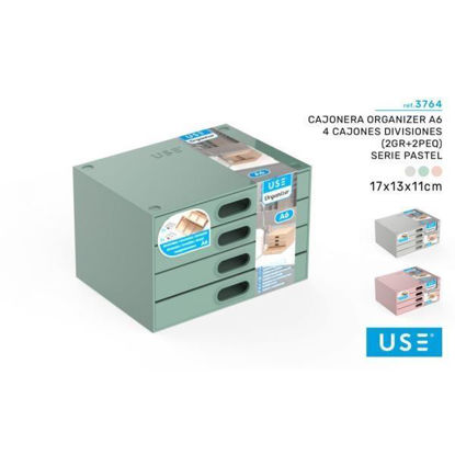 usep3764-cajonera-a6-verde-4-cajone