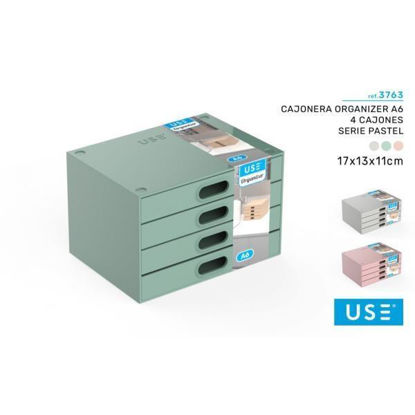 usep3763-cajonera-a6-verde-4-cajone