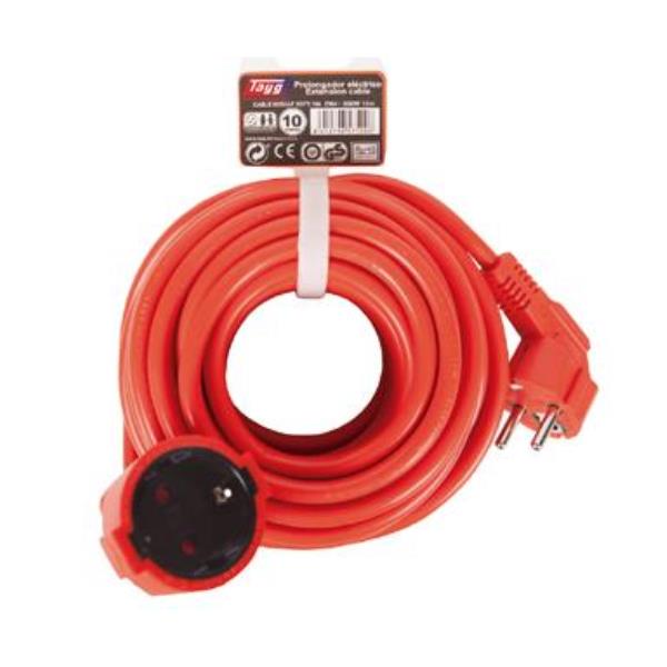 ALARGADERA 1 TOMAS 10m 3x1,5mm2 HOMEPLUSS 230 Voltios { mayoristas  distribuidores HOMEPLUSS