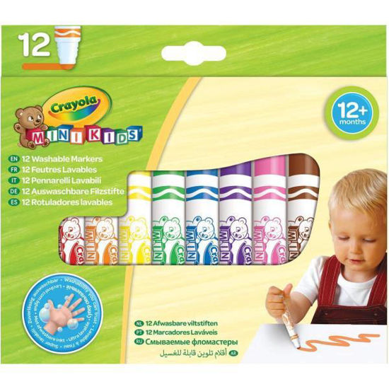 ROTULADOR LAVABLE 12U. MINI KIDS al por Mayor ≫ Plasticosur