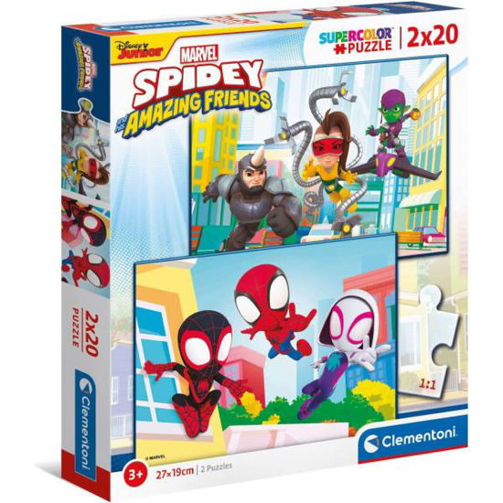 clem247943-puzzle-2x20pz-spidey-and